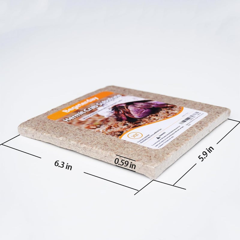 Begeterday Natural Premium Sphagnum Moss Fiber Substrate for Hermit Crab, Ideal Accessories for Hermit Crab Tanks, Great for Mixing with Hermit Crab Sand - Image 4